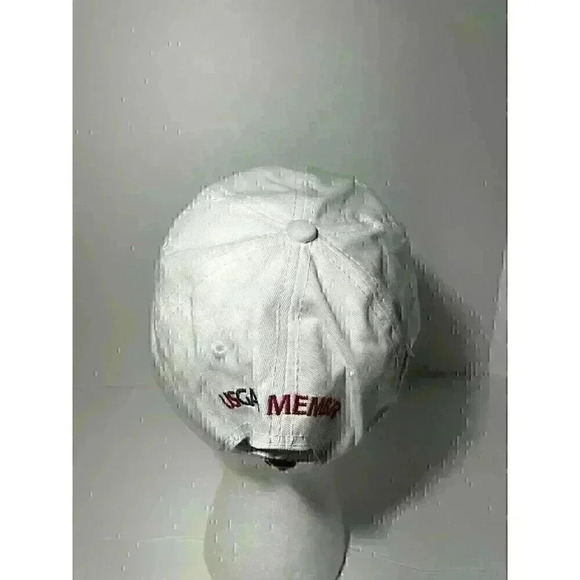 USGA Hat Cap Strap Back White Green 2017 US Open Erin Hills Club Member NWOT - Picture 2 of 5